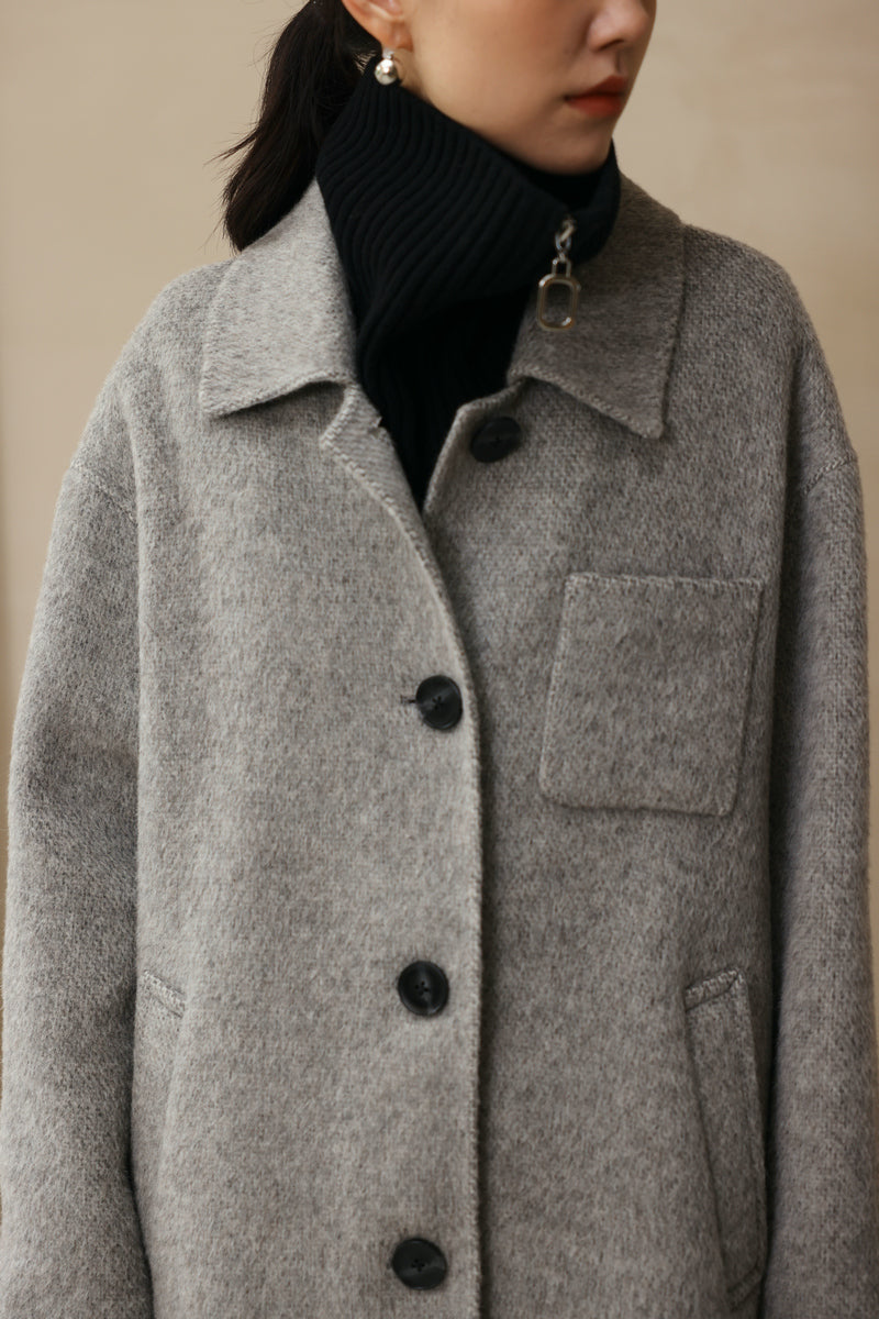 Pre-order| Alpaca Wool Coat