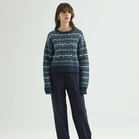 Jacquard Pattern Sweater