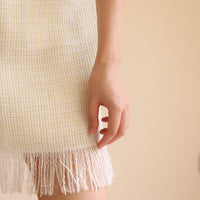 Tweed Pocket Detail Dress