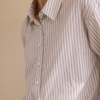 Oversize Striped Shirt