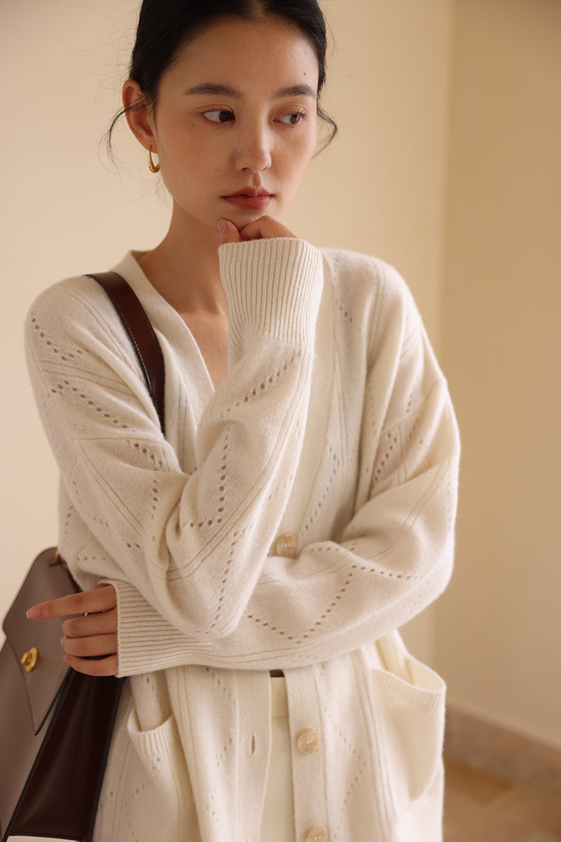 Wool Knitted Cardigan
